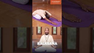 तनाव और चिंता से मुक्ति दिलाएगा बालासन  Jivagram YogaForStressRelief StressManagement [upl. by Aynatan]