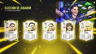 ABRO MUCHOS ICONOS DE ELECCION Y SACAMOS ICONOS BRUTALES  FIFA 22 [upl. by Enirehtahc]