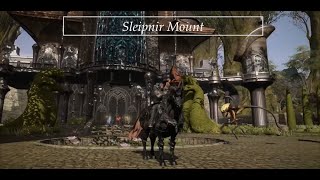 Final Fantasy XIV  Sleipnir Mount [upl. by Cassidy574]