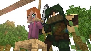 Villager Life 2  Craftronix Minecraft Animation [upl. by Keeryt]