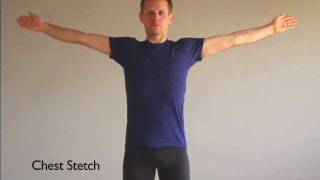 Chest Stretch Pectoralis  Deltoid  Active Isolated Stretching [upl. by Rephotsirhc165]