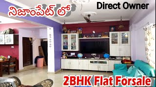 Nizampet 2BHK FLAT FORSALE Direct Owner JoshProperties [upl. by Auqinihs]