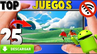 25 increíbles juegos sin internet para Android 2022  POCOS REQUISITOS✅ [upl. by Binette]