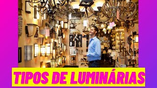 9 TIPOS DE LUMINÁRIAS PRA SUA CASA shorts [upl. by Edijabab]