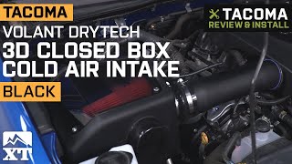 Tacoma Volant DryTech 3D Closed Box Cold Air Intake 20162019 35L Review amp Install [upl. by Wendalyn]