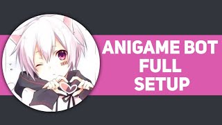 Anigame Discord Bot Setup  Tutorial  Card Game Discord  Techie Gaurav [upl. by Anemaj]