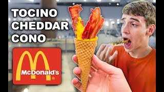 🍔PIDIENDO COMIDAS RARAS en McDonald´s EP 3🍦 Comidas rapidas [upl. by Chloe]