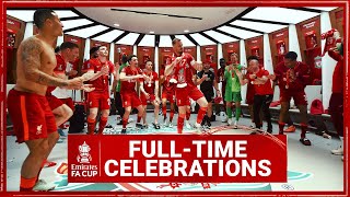 LIVERPOOLS DRESSING ROOM CELEBRATIONS  FA Cup winners [upl. by Ahsier632]