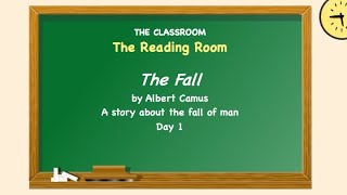 THE READING ROOM  The Fall by Albert Camus I Dr Annette Feravich Healthy Mind Body Spirit [upl. by Letti]