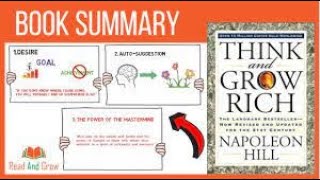 THINK and GROW RICH By Napoleon Hill Detailed Summary  Directors Cut [upl. by Cohbert]