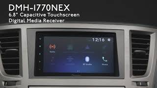 Pioneer DMH1770NEX  System Overview [upl. by Elsey351]