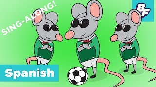 Games And Sports In Spanish SingAlong Song  BASHO amp FRIENDS 4k Learning  Juegos [upl. by Laurena447]