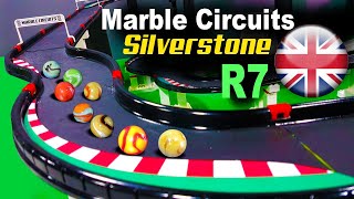 Marble Circuits Race7  Silverstone Grand Prix  Marble Race By Fubecas Marble Runs [upl. by Naujit561]