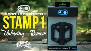 Crank Brothers Stamp 1 Flat Pedal Unboxing  Quick Review  TAGALOG [upl. by Terrence]