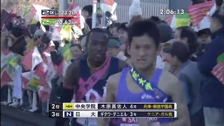 第85回箱根駅伝2区ハイライト [upl. by Dupuy]