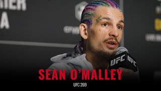 Sean OMalley UFC 269 postfight interview after 1st round knock out of Raulina Paiva [upl. by Mitzl397]