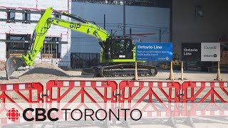 Province begins construction on 3 new Ontario Line stations [upl. by Delaryd]