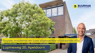 Lupineweg 20 Apeldoorn  Buurman Makelaardij Apeldoorn [upl. by Anwahsed]