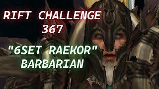 BARBARIAN  Challenge Rift 367 NA Explained By a Normie  Diablo III [upl. by Oisinoid]