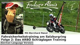 Fahrsicherheitstraining am Salzburgring Folge 2 Das ARBÖ Schräglagentraining [upl. by Airtemad]