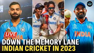 How was Team Indias 2023 in Cricket Virat Kohlis Comeback  Another Year Without Trophy [upl. by Esiralc731]