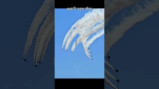 Red Arrows perform five four split at Midlands air festival midlandsairfestival redarrows [upl. by Aitel]