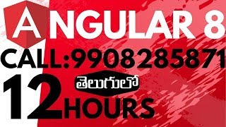 Angular Introduction for beginners in Telugu 3hours [upl. by Torrin]