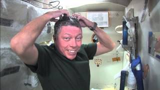 Space Hygiene Hair Washing in Space [upl. by Yerffoeg]