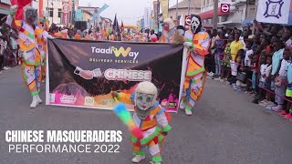 Takoradi Masquerade Festival 2022 Chinese Masqueraders Performance  Superb [upl. by Gualterio808]