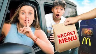 EXPOSING Fast Food SECRET Menu items [upl. by Arocat]