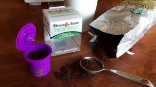 Brew amp Save Reusable KCup Filter Review [upl. by Nemra]