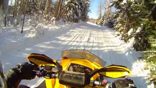 Cochrane Hydro Line 2012 SkiDoo XRS 800 ETec [upl. by Amann249]