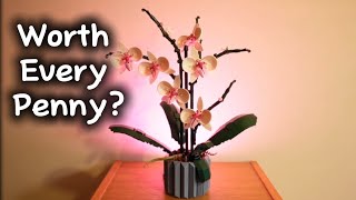 Lego Orchid Plant  Watch thus before buyign [upl. by Anowahs]