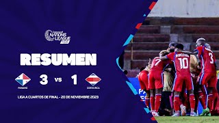 Resumen  Panamá vs Costa Rica  202324 Concacaf Nations League [upl. by Favian]