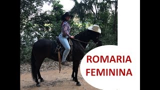 VLOG 2ª Romaria Feminina Por Gabi Gobo Canal Jeito de Cowboy [upl. by Aviva]