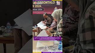 Pengawasan pengajuan calon pengganti pasangan calon Gubernur dan Wakil Gubernur Gorontalo 2024 [upl. by Socher158]