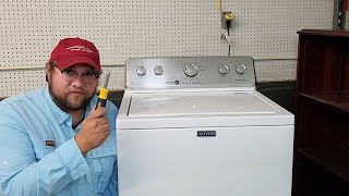 Maytag Centennial Washer Error Codes and Reset  How to Find amp Fix Maytag Centennial Washer Problems [upl. by Haroved]