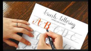 The Beginners Guide to Brush Lettering Forming and Connecting Letters [upl. by Rednazxela]