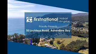 10 Lockleys Road Adventure Bay [upl. by Brenan]