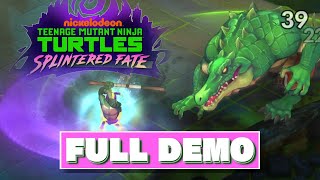 Teenage Mutant Ninja Turtles Splintered Fate Demo Longplay Walkthrough PC [upl. by Lind509]