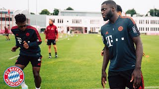 Das Training des FC Bayern in voller Länge [upl. by Sander]