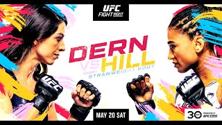 UFC FIGHT NIGHT DERN VS HILL FULL CARD PREDICTIONS  BREAKDOWN 200 [upl. by Sedicla]