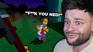 NED FLANDERS MURDERS THE SIMPSONS [upl. by Atter584]