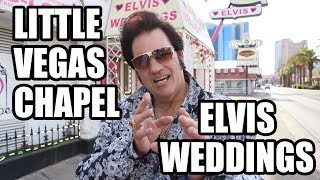 Elvis Weddings 2019  The Little Vegas Chapel [upl. by Azeret]