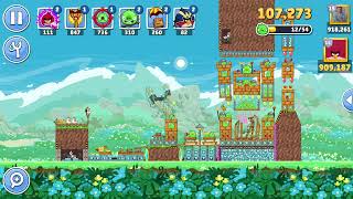 Angry Birds Friends Level 4 Tournament 1441 three stars NO POWERUP walkthrough 20240831 [upl. by Reeves]