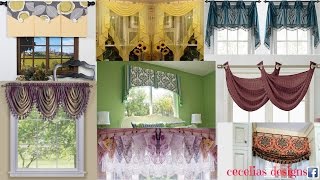 Curtain designs for homes interiorsvalance [upl. by Ezra]