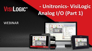 WEBINAR  Unitronics VisiLogic Analog IO Part 1 [upl. by Lancelle]