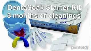 How to Use DentaSoak Retainer Cleaner [upl. by Ellennod]