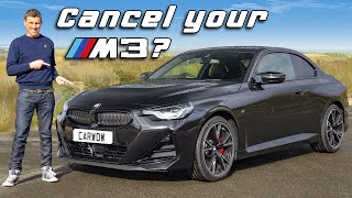 BMW M240i review with 060mph 14 mile drift and brake test [upl. by Aronid70]