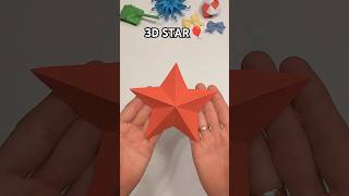 DIY HOW TO MAKE 3D STAR CHRISTMAS DECORATION INSTRUCTIONS  FUN AND EASY ORIGAMI INCL ART [upl. by Rodablas]